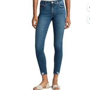 Women’s Joe’s The Icon Mid Rise Skinny Ankle Distressed Sz 30 in Unity